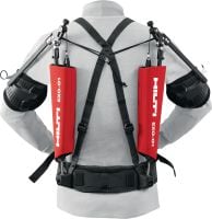 Overhead exoskeleton Passive exoskeleton to relieve strain on shoulders and arms during overhead installation work