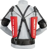 Overhead exoskeleton Passive exoskeleton to relieve strain on shoulders and arms during overhead installation work